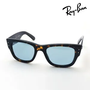 アウトレット レイバン サングラス 正規品 Ray-Ban メガウェイファーラー RB0840SF 90256 52 レディース メンズ RayBan Made In Italy ウェリントン トータス系 外箱なし