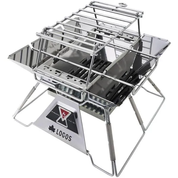 ロゴス 焚き火台 アウトドア バーベキュー ピラミッドTAKIBI M コンプリートDX 81064178 LOGOS