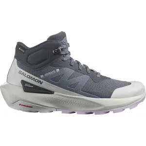 サロモン レディース シューズ ブーツ・レインブーツ Salomon Elixir Activ Mid GTX Boot - Women's India Ink/Glacier Gray/Orchid Petal グレー