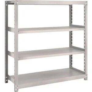 トラスコ中山 【別途送料】 TRUSCO スチールラック M2型軽中量棚 1160×450×H1200 4段 単体 ネオグレー M2-4444 [1-505-9984]
