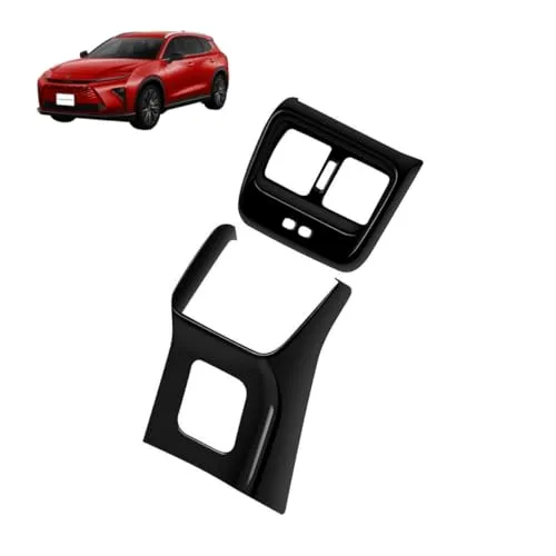 【Aobexalt】「クラウン（エステート）For CROWN ESTATE RS/Zグレード 2025年3月ー」に対応 リアエアコン吹き出し口フレーム アームラスト送風口パネル 換気口 ガーニッシュ 内装アクセサリー トヨタ専門設計 (タイプC/ピアノブ