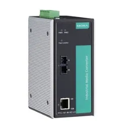 産業用IEC 61850/EN50155イーサネット⇒ファイバーメディアコンバータ/マルチモードSCコネクタ/1アイソレート電源