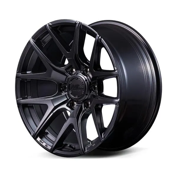 18インチ 6H139.7 9.0J 9J+10 6穴 ナイトロパワー M62 トマホーク ホイール 1本 バレルブラック MID NITRO POWER M62 TOMAHAWK