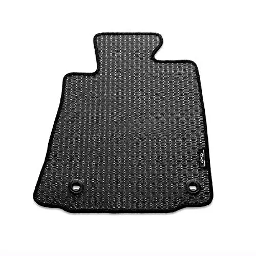 SUBARU(スバル) CHIFFON シフォン 型式:LA600/610F 年式:H28/12～R1/7 ※2WD・リアヒーター有/4WD/純正フロアマット用フック無し車用 D.A.D タフラバーマット 1台分 / 裏面:メッシュ柄タイプ (DAD ギャ