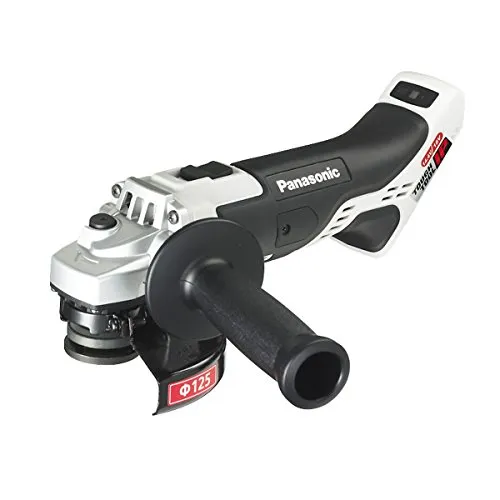 パナソニック(Panasonic) 充電ディスクグラインダー 本体のみ (電池パック/充電器/ケース別売) デュアル(14.4V/18V対応)Φ125mm IP56 EZ46A2X-H グレー