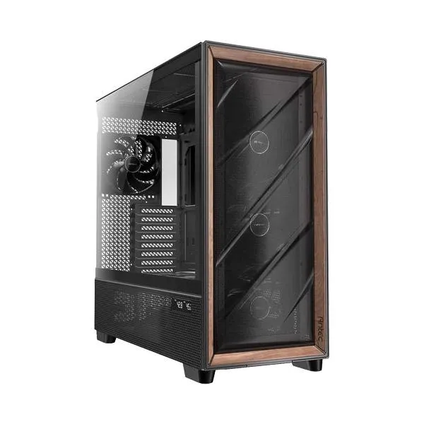 PCケース ANTEC FLUX PRO [E-ATX フルタワーケース Flow Luxury PRO Black 1×140mm、4×120mmファン搭載]