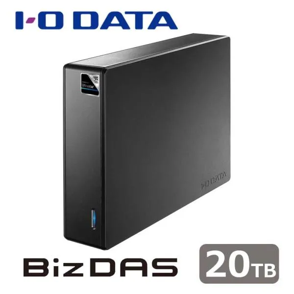 アイ・オー・データ機器｜I-O DATA 法人向け 5年保証対応 Ultrastar採用 外付けハードディスク(USB 5Gbps) 20TB HDJA-UTU20 返品種別B