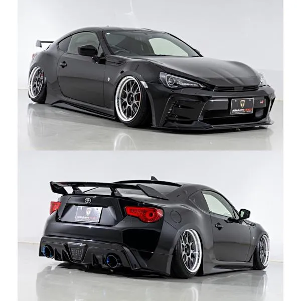 TOYOTA86 ZN6型前期/後期 エイムゲインGT-S ノーマルフェンダーver. エアロ3点セット ※車情報連絡必須 エイムゲイン