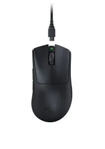 【エントリーで最大全額ポイント還元｜5/6まで】 RAZER｜レイザー ゲーミングマウス DeathAdder V3 Pro ブラック RZ01-04630100-R3A1 [光学式 /有線／無線(ワイヤレス) /6ボタン /USB]