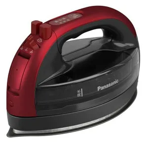 【2025最新型コードレス】パナソニックコードレススチームアイロンNI-WL609-RレッドWヘッドグラファイトセラミックコート