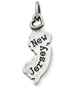 ジェームズ エイヴリー レディース アクセサリー ネックレス・チョーカー・ペンダントトップ ジャージー James Avery My New Jersey State Charm Sterling Silver シルバー