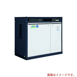 【別途送料あり】AIRMAN スクリューコンプレッサ ドライヤ付 屋外仕様 37KW 60Hz 【品番：SMS37ESD-6E】