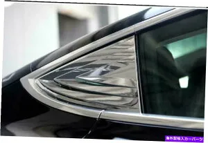 trim panel テスラモデル3 2017-22 ABSクロームサイドウィンドウルーバーシャ??ッターカバートリムTに適しています Fit For Tesla Model 3 2017-22 ABS Chrome Side Window Louver Shutter Cover Trim T【並行輸入品】