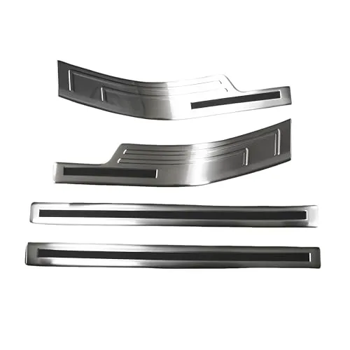 Ayphrbel タフト LA900S/LA910S 2020年6月～ サイドステップガード ドア敷居カバー パネル パーツ 乗り降り時に傷予防 滑り止め付き ガーニッシュ カスタム アクセサリー ドレスアップ 外装 ダイハツ専用 シルバ色 ステンレス製品