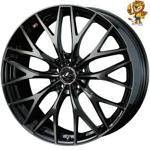ホイール4本セット Weds LEONIS MX (PBMC/TI) 19インチ 7.5J PCD:120/5H インセット:43 レオニス MX