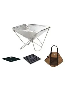 スノーピーク (Snow Peak) 焚火台Lスターターセット キャンプ用品 焚き火 SET-112S