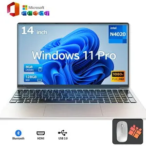 【★正規品★爆売りOffice搭載★新品★】ノートパソコン windows11 安い 新品 ノートパソコン office付き Microsoftoffice2019 第11世代CPU N4020 フルHD液晶 SSD 128GB 14.1インチ WEBカメラ 無線 Bluetooth ギフト