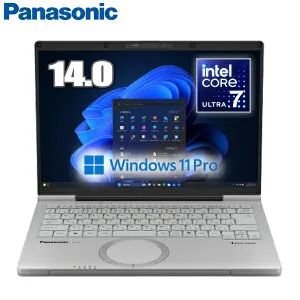 レッツノート Panasonic Let's note ノートパソコン Win11Pro 14.0型 WUXGA Core Ultra7 255H 16GB SSD 512GB 無線LAN 顔認証 WEBカメラ Wi-Fi6E パナソニック CF-FC6B12AS CFFC6B12AS CF-FC6 ノートPC モバイルPC