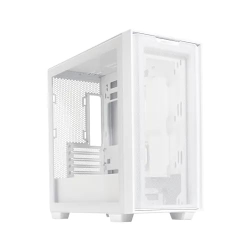 ASUS A21 CASE/WHT BTFマザーボード 対応 強化ガラス ミドルタワー micro atx PCケース 白 国内正規代理店品