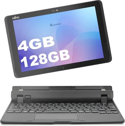 【整備済み品】 富士通ARROWS Tab Q508/SE 文教モデル タブレット Windows11 / 10.1型 / Atom(TM) x7-Z8700 /4GB/128GB/1920×1200/ Type-C/USB/Wi-Fi搭載/Bluetoo
