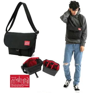 マンハッタンポーテージ ピクセルアパーチャーカメラバッグ ショルダーバッグ カメラショルダー 一眼レフ コーデュラナイロン ManhattanPortage /MP1505PXL/国内正規品/通勤/通学