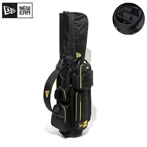 (営業日即日発送)ニューエラゴルフ(NEWERA GOLF) キャディバッグ 13534661 ベーシックポーチ付き (9.0型 4.2kg) メンズ レディース 2026年継続モデル