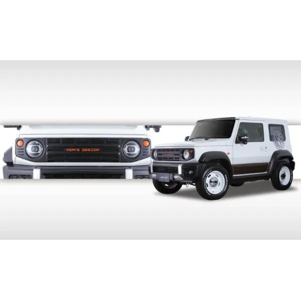 ニューズデザイン(NEW’S DESIGN) B-Style フロントグリル未塗装 JB74Wジムニーシエラ