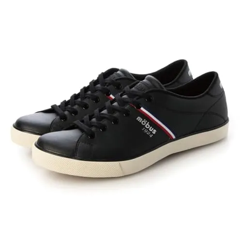 [モーブス] スニーカー メンズ レザー 本革 カジュアル ウォーキングシューズ 現行モデル MELNIK メルニーク (NAVY/FRANCE, measurement_27_point_0_centimeters)