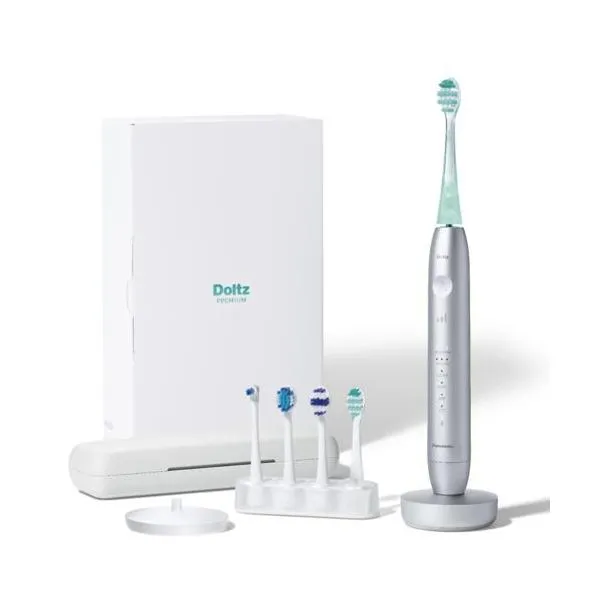 【長期保証付】パナソニック(Panasonic) EW-DT88-S シルバー 音波振動歯ブラシ Doltz PREMIUM ドルツ プレミアム 電動歯ブラシ