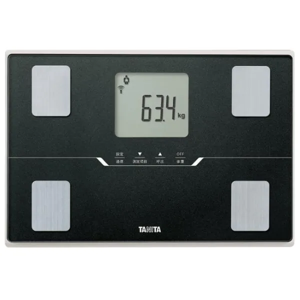 TANITA タニタ BC-768 BK(メタリックブラック) 体組成計 乾電池式
