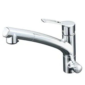 ビルトイン型浄水器アクアホーム シャワー付複合水栓KMD-50-ZKゼンケン正規取扱店【ポイント10倍】【基本メーカー直送対応となります】