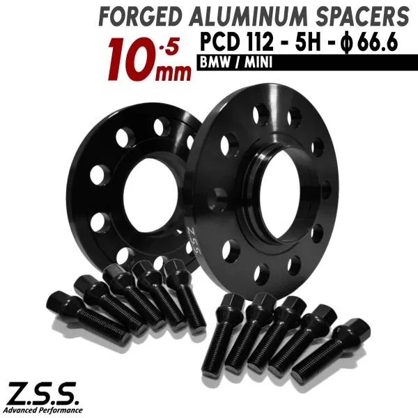 Z.S.S. AP BMW 3シリーズ G20 G21 M3 Mスポーツ 318i 320i 320d スペーサー 10mm PCD112 66.6φ M14xP1.25 ボルト付き
