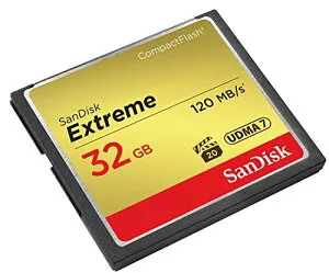 SANDISK ( サンディスク ) 32GB Compact Flash Memory ( 読取速度 最大 120MB 秒 / 書込速度 最大 85MB/秒 ) Extreme SDCFXSB-032G-G46 ［ 海外パッケージ ］ [並行輸入品]