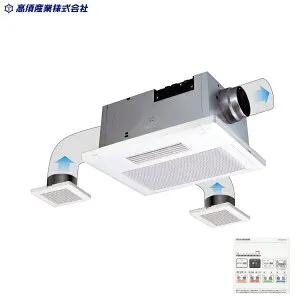 BF-533SJD 高須産業 TAKASU 浴室換気乾燥暖房機 BF-SJシリーズ 3室換気 電動ダンパー付 24時間換気対応 AC100V 送料無料()