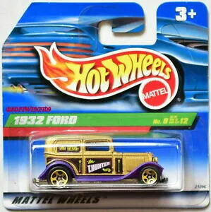 【送料無料】ホビー ・模型車・バイク レーシングカー ホットホイールトレザーシャッセレグフォードショートカードhot wheels 1999 tresor chasse reg 1932 ford 912 shortcard