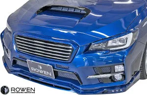 【Ms】 スバル レヴォーグ A-C型 VM4 VMG (2014.6-2017.7) ROWEN RR フロントバンパー ／／ FRP 未塗装 ロエン ロウェン ローウェン ローエン パーツ カスタム シンプル 外装 エクステリア SUBARU LEVORG レボ