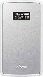 NECプラットフォームズ Aterm Wi-Fi モバイルルーター tri band MP02LN SW メタリックシルバー PA-MP02LN-SW