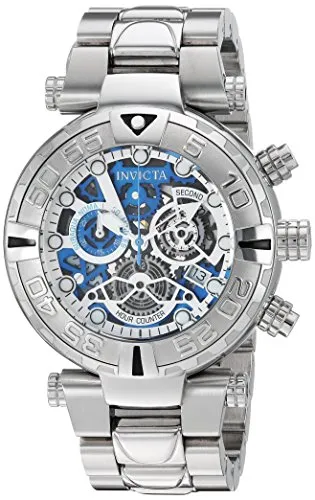 Invicta Men's 'Subaqua' Quartz Stainless Steel Casual Watch%ｶﾝﾏ% Color:Silver-Toned (Model: 24986)