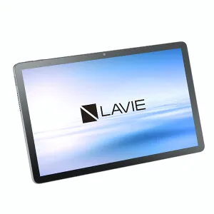 NEC PC-T1055KAS [LAVIE Tab T10 T1055/KAS ルナグレー/CPU：Mediatek Helio G85/メモリ：4GB/ストレージタイプ：eMMC・128GB/OS：Android 14/10.1型/SIMスロット：無し]
