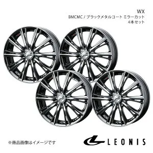 LEONIS/WX モコ MG33S アルミホイール4本セット【14×4.5J 4-100 INSET45 BMCMC】0033856