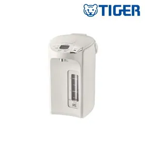 【2個セット】タイガー魔法瓶 2size TIGER タイガー 電気ポット 2.2L 3.0L PIP-G220 PIP-G300 | 5段階保温 おすすめ お茶 とく子さん オフィス ホワイト ポット レバー式 会社 保温 保温ポット 保温温度設