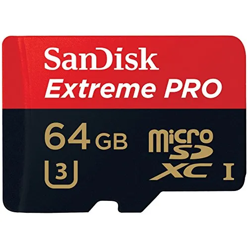 SanDisk Extreme Pro 64 GB Class 10 UHS-I 95 MBps Read MicroSD Memory Card by SanDisk