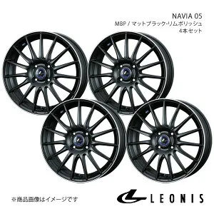 【15インチ 4H100 4.5J +45】アルミホイール4本セット エブリイワゴン DA64W LEONIS/NAVIA 05 MBP 0036248