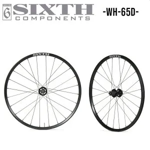 アルミ ホイール SIXTH Components WH-65d Wheel 650B 27.5インチ ディスク ホイール 28mm ハイト ロードバイク グラベルバイク マウンテンバイク クイックリリース 6ボルト クリンチャー 高品質 ストリー