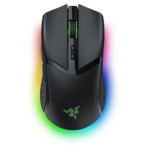 RazerレイザーCobraProワイヤレスゲーミングマウス没入感を高めるアンダーグローライティング搭載つかみ持ち/つまみ持ち時にフィットコンパクトワイヤレス充電対応高速無線Bluetooth8ボタン…
