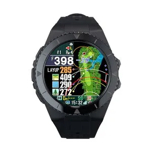 Shot Navi EXCEEDS(ショットナビ) 【ブラック】 タッチパネル大画面カラー液晶 最新GPSチップ「M10」搭載 日本製（国内IS