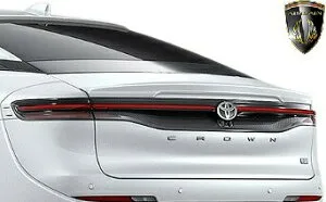 【M’s】 トヨタ 35 クラウン クロスオーバー (2022.10-) AIMGAIN トランクスポイラー FRP 未塗装 エイムゲイン エアロ カスタム ドレスアップ 社外 外装 パーツ 部品 正規 本物 TOYOTA CROWN CROSSOVER 35ク