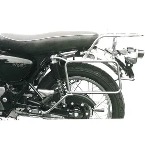 ヘプコ＆ベッカー トップ＆サイドケースキャリア クローム W650 /W800 650284 00 02