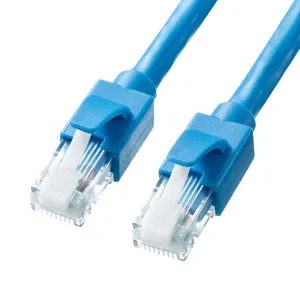 KB-T6ATS-30BL Cat6A LANケーブル （ブルー・30m・爪折れ防止カバー） Cat5e LANケーブル
