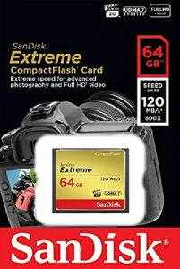 SanDisk サンディスク Extreme CF コンパクトフラッシュ SDCFXSB-064G-G46【並行輸入海外パッケージ品】【ネコポス便配送制限 4点まで】